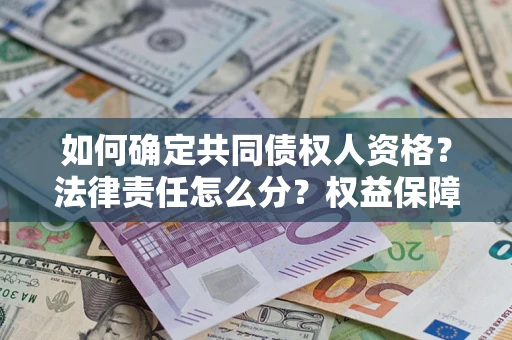 北京如何确定共同债权人资格？法律责任怎么分？权益保障技巧揭秘！