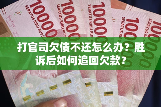 北京打官司欠债不还怎么办？胜诉后如何追回欠款？