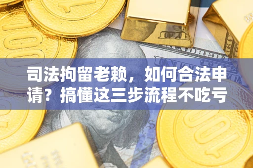 北京司法拘留老赖，如何合法申请？搞懂这三步流程不吃亏！