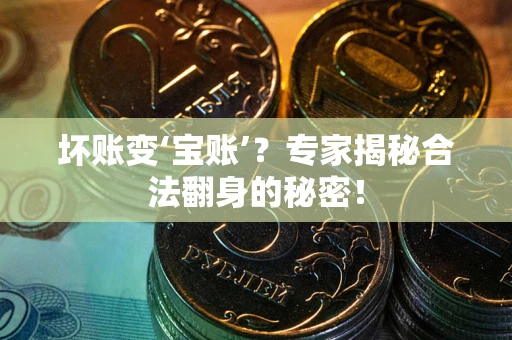 北京坏账变‘宝账’？专家揭秘合法翻身的秘密！