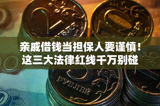 北京亲戚借钱当担保人要谨慎！这三大法律红线千万别碰