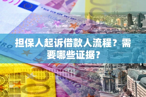 北京担保人起诉借款人流程？需要哪些证据？